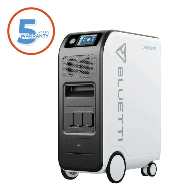 Stazione di ricarica portatile Bluetti da 3000 W, ricarica tramite pannello solare o rete elettrica