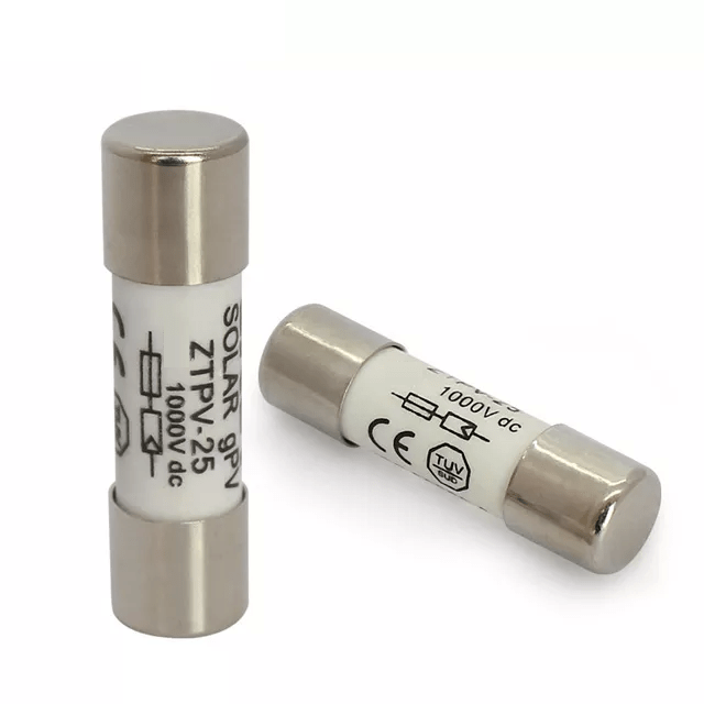Fusibile cilindrico, 10x38, 30 A, 1000 V CC, SolarTech