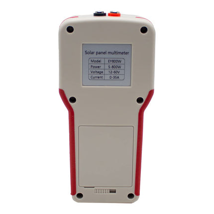 Tester multimetro MPPT da 800 W per pannelli fotovoltaici, Elejoy
