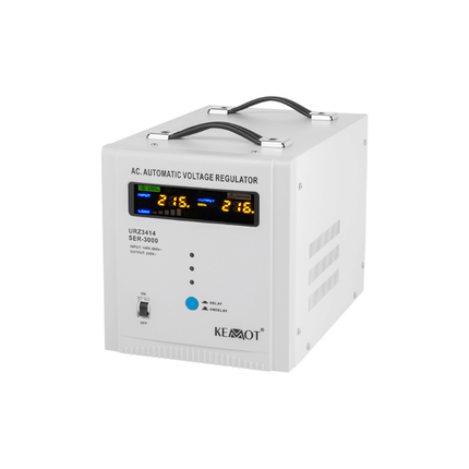 Stabilizzatore di tensione automatico da 3000 VA, KEMOT