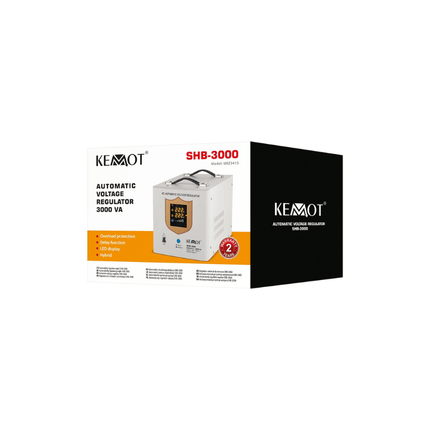 Stabilizzatore di tensione automatico con servomotore da 3000 VA, KEMOT