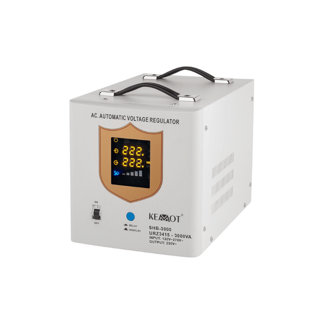 3000VA Automatic ServoMotor Voltage Stabiliser, KEMOT