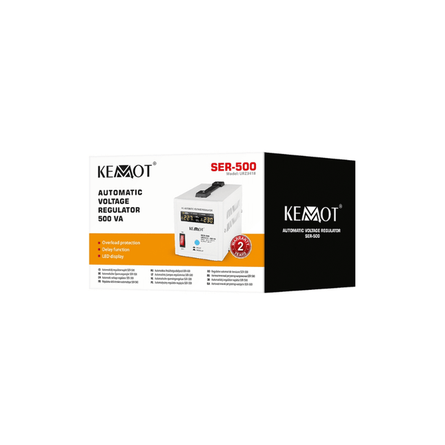 500VA Automatic Voltage Stabiliser, KEMOT