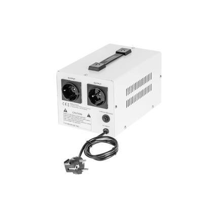 Stabilizzatore di tensione automatico con servomotore da 500 VA, KEMOT