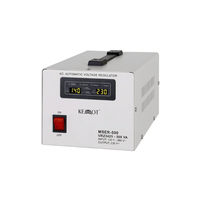 500VA ServoMotor Automatic Voltage Stabiliser, KEMOT