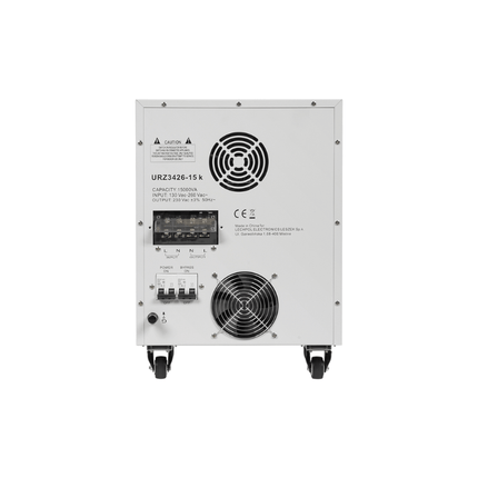 Stabilizzatore di tensione automatico con servomotore da 15.000 VA, KEMOT