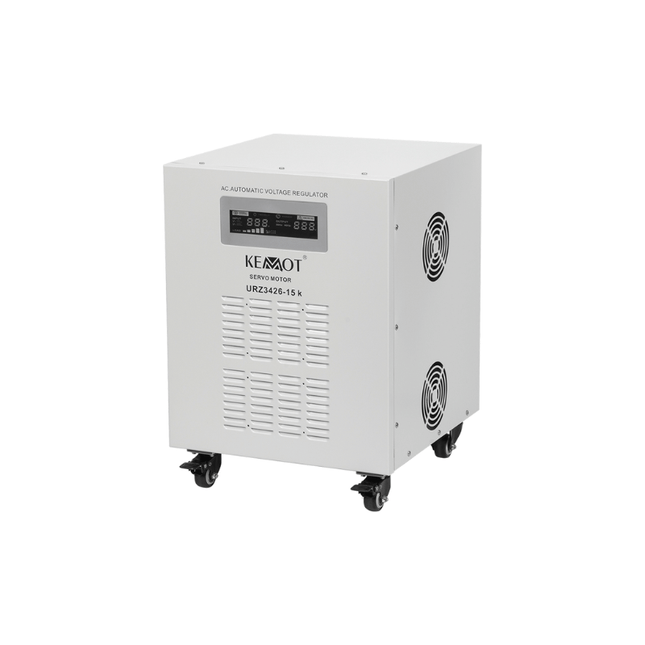 15,000 VA Automatic ServoMotor Voltage Stabiliser, KEMOT
