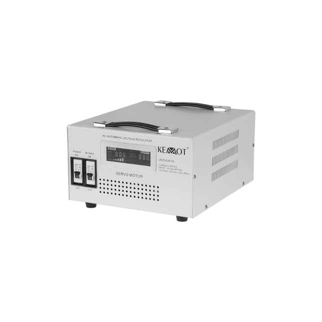 5000VA Automatic ServoMotor Voltage Stabiliser, KEMOT