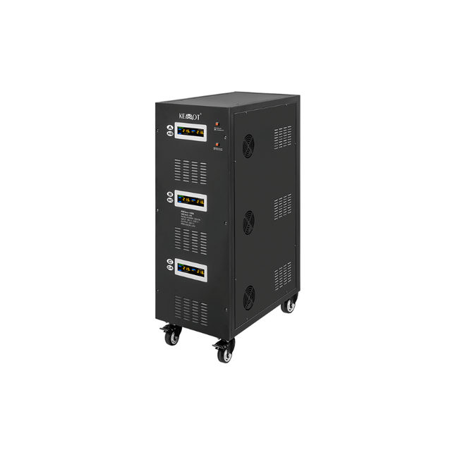 100 kVA Automatic Servo Motor Voltage Stabiliser, KEMOT