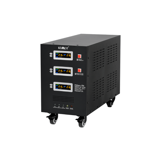 20 kVA Automatic ServoMotor Voltage Stabiliser, KEMOT