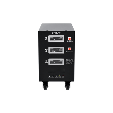 Stabilizzatore di tensione automatico con servomotore da 25 kVA, KEMOT