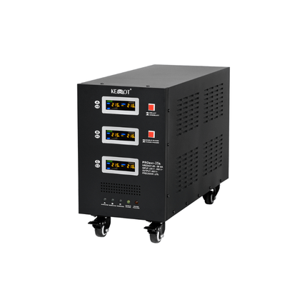 Stabilizzatore di tensione automatico con servomotore da 25 kVA, KEMOT