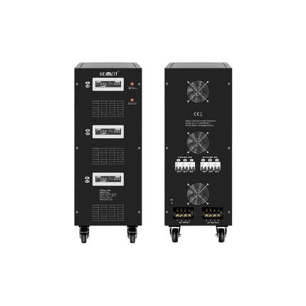 Stabilizzatore di tensione automatico con servomotore da 50 kVA, KEMOT