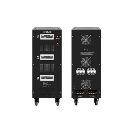 Stabilizzatore di tensione automatico con servomotore da 60 kVA, KEMOT