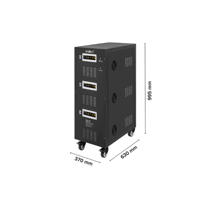 Stabilizzatore di tensione automatico con servomotore da 60 kVA, KEMOT