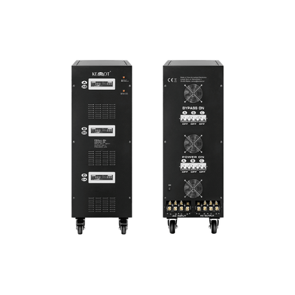 Stabilizzatore di tensione automatico con servomotore da 80 kVA, KEMOT