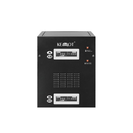 Stabilizzatore di tensione automatico con servomotore da 80 kVA, KEMOT
