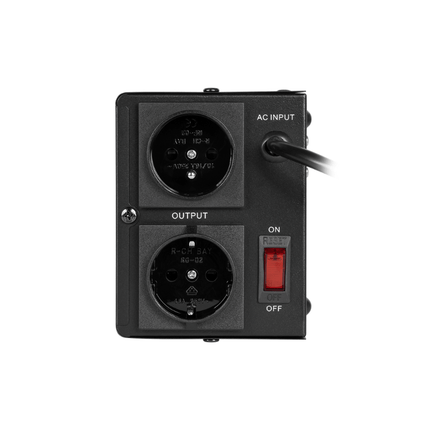 Stabilizzatore di tensione automatico da parete KEMOT 1500 VA