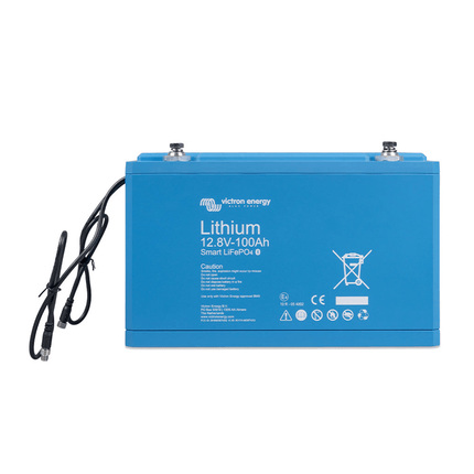 Batteria agli ioni di litio Victron Smart 12,8 V 100 Ah LiFePo4