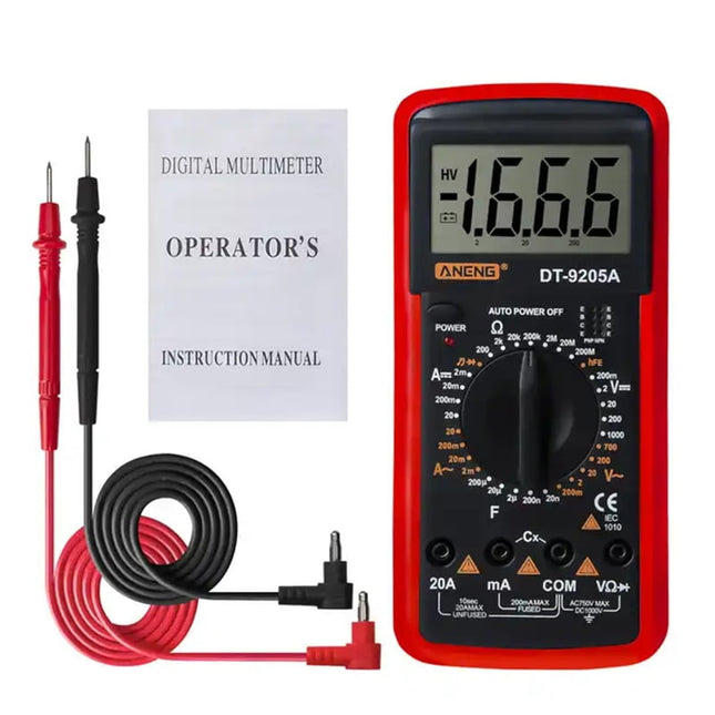 Multimetro digitale DT9205A, ANENG