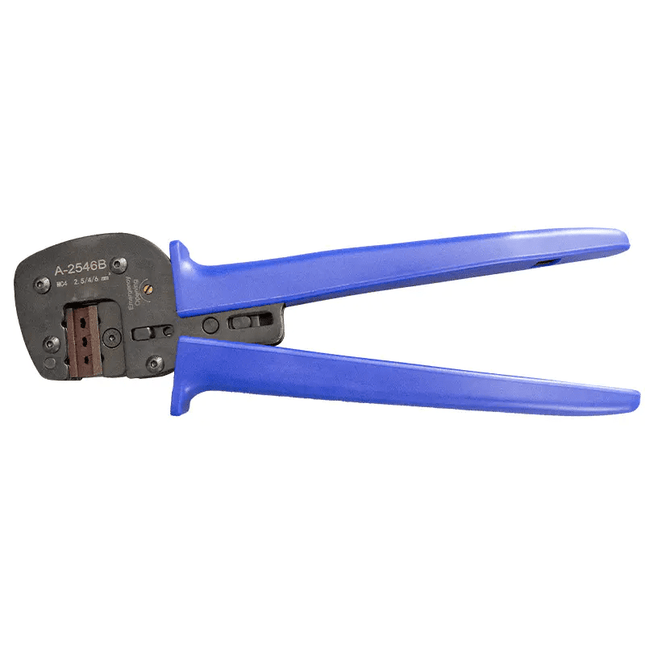 Pinza a crimpare per connettori MC4 da 2,5/4/6 mm²