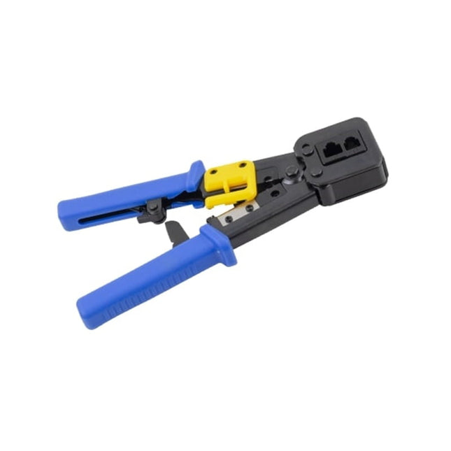 Pinza crimpatrice per connettori RJ45 e RJ11 EZ Pass-Through
