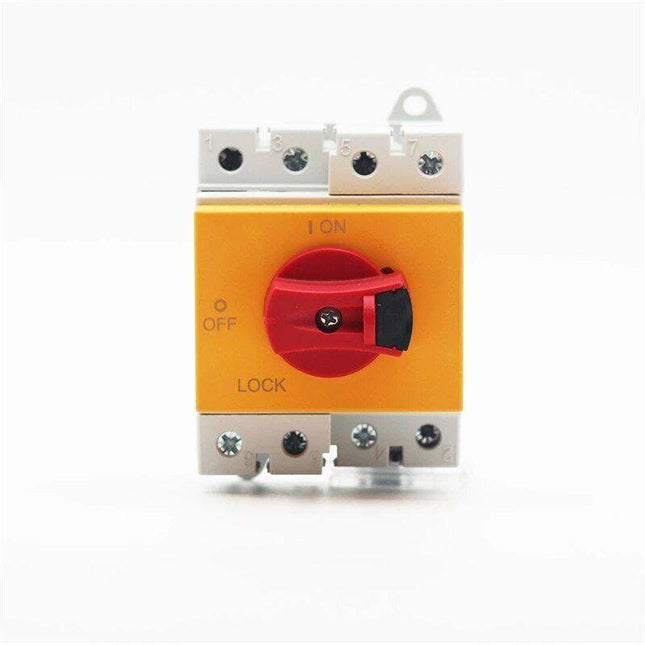 Interruttore ON/OFF a 2 poli, 32 A, 1200 V CC, SolarTech