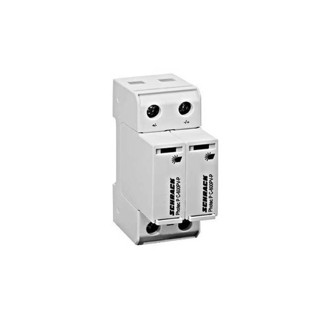 Scaricatore di sovratensione per impianti fotovoltaici, 600 V CC, 20 kA, Schrack