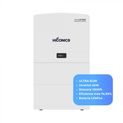 Inverter all-in-one da 6 kW, batteria da 10 kWh, ibrido, Hiconics