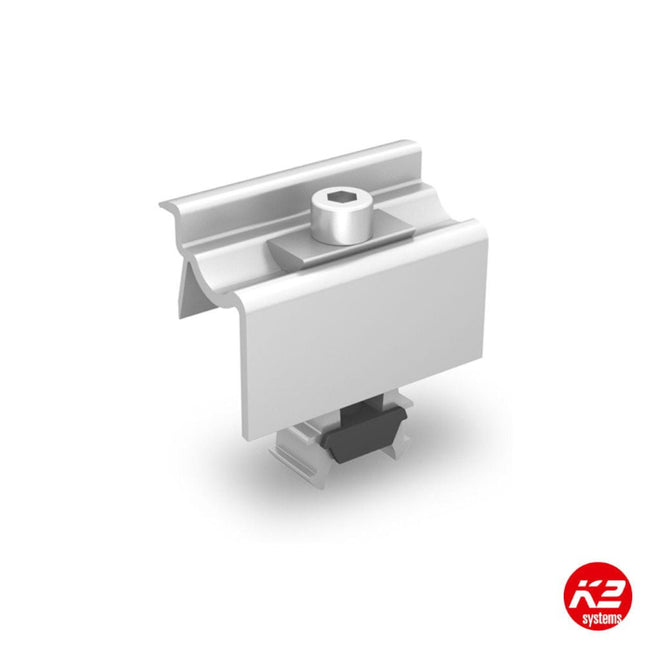 End clamp for photovoltaic panels, 30–42 mm, K2 2002514
