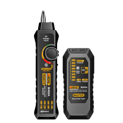 Tester di rete RJ45, rilevatore di cavi UTP, ANENG