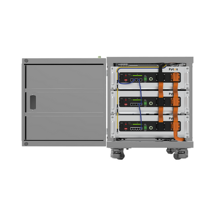 Batteria al litio LiFePO4 da 48 V e 5,12 kWh, Pytes V5°, con sistema di riscaldamento