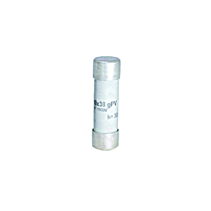 Fusibile cilindrico gPV, 10x38, 16 A, 1000 V CC, Schrack