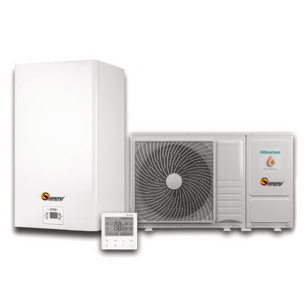 "Hybrid Uniliving S" UHS35.8 M: sistema ibrido per acqua calda e riscaldamento